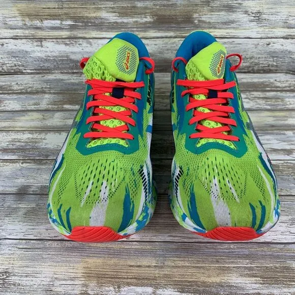 ASICS Shoes Mens 12 Green Color Injection Pack NOOSA TRI 13 Running Sneakers‎