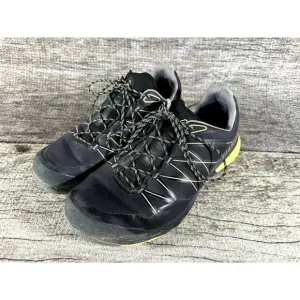 Asolo Men's Tahoe Mid GTX Gore-tex Hiking Boots Size 9.5 Black Yellow