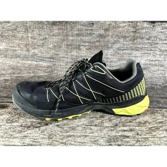 Asolo Men's Tahoe Mid GTX Gore-tex Hiking Boots Size 9.5 Black Yellow