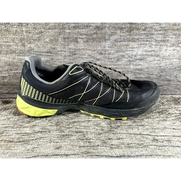 Asolo Men's Tahoe Mid GTX Gore-tex Hiking Boots Size 9.5 Black Yellow