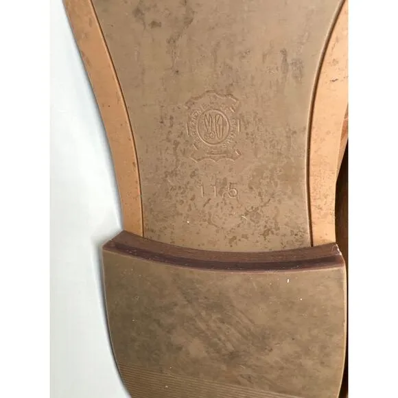Aston Grey collection Salkin loafers men size 11.5