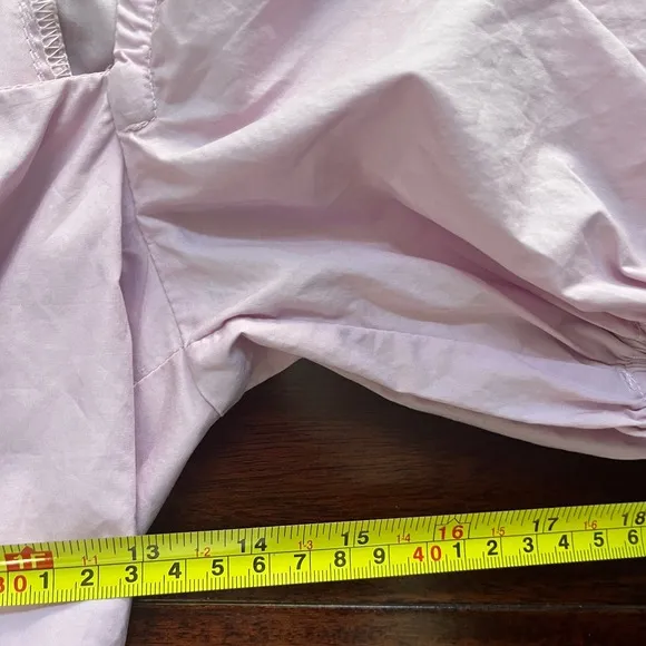 ASTR The Label Mayfair Dress Lilac Sz S Puff Sleeve Cut Out Anthroplogie Girly