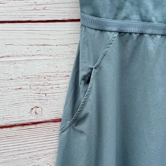 Athleta Ryder Midi Dress in Minimalist Gray Sz S