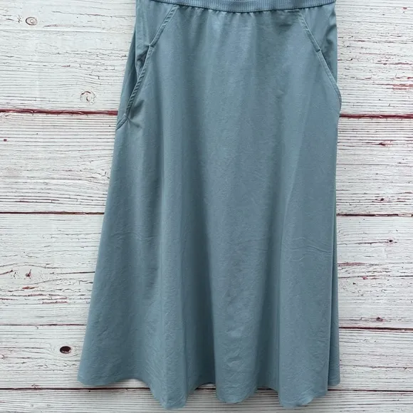 Athleta Ryder Midi Dress in Minimalist Gray Sz S