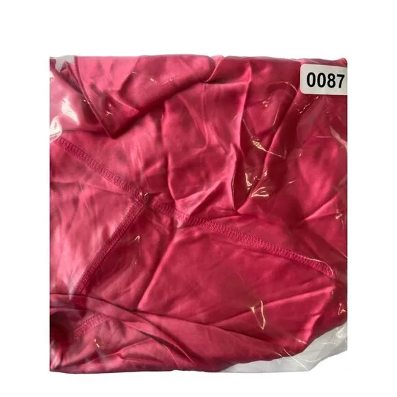 ATM Anthony Thomas Melillo Pink Silk Minimalist V Neck Slip Dress NWOT S $395