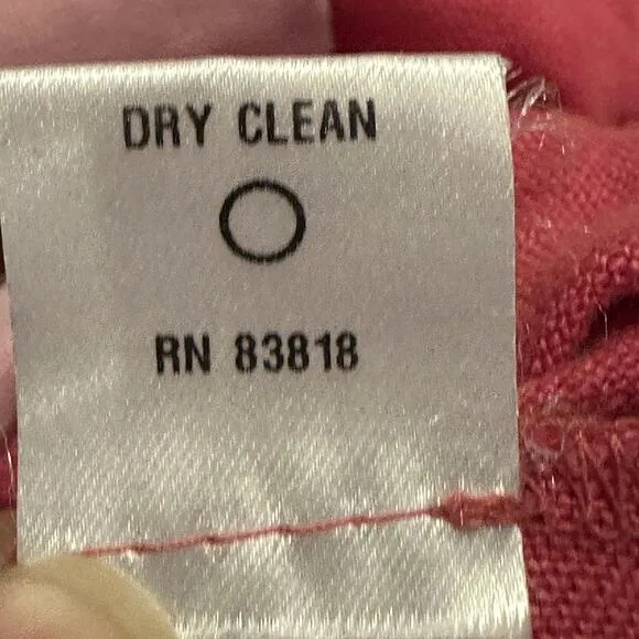 Austin Reed Women 6 Dress Maxi 100% Linen Sleeveless Red Minimalist Lagenlook