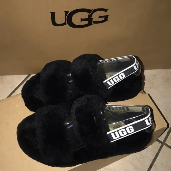 Australian Ugg Belt Ankle Fuzzy Slippers Flip Flop Sandals (Limited Edition)