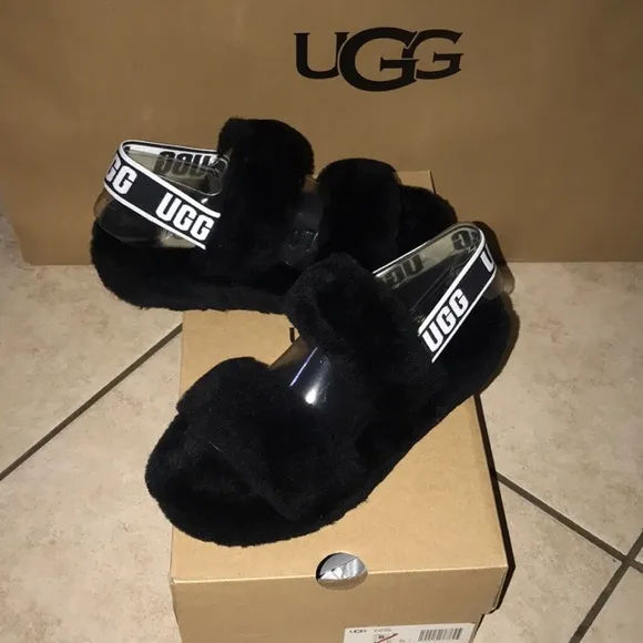 Australian Ugg Belt Ankle Fuzzy Slippers Flip Flop Sandals (Limited Edition)
