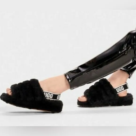 Australian Ugg Belt Ankle Fuzzy Slippers Flip Flop Sandals (Limited Edition)