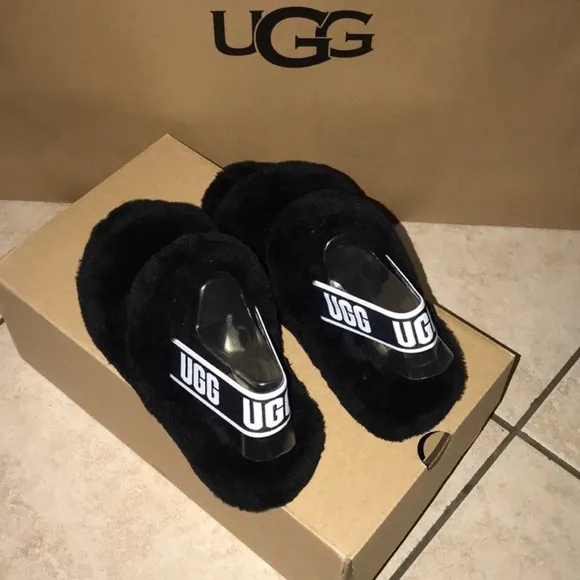Australian Ugg Belt Ankle Fuzzy Slippers Flip Flop Sandals (Limited Edition)