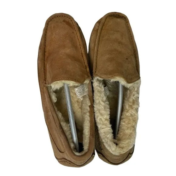 B2 Men’s UGG Australia Ascot Sherpa Slide Slippers Sz 15