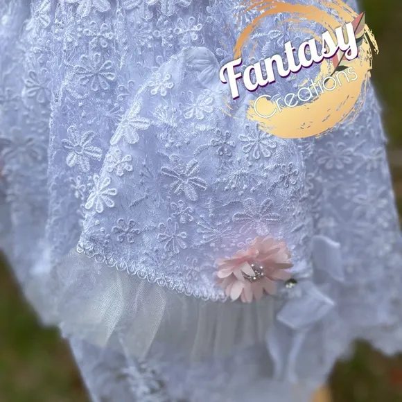 Baby Girl Baptism Dress / Luxury Baby Blessing Dress.