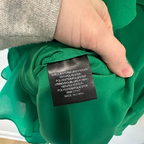 Badgley Mischka Mother of the Bride Groom Wedding Guest Grandma Formal Green 6