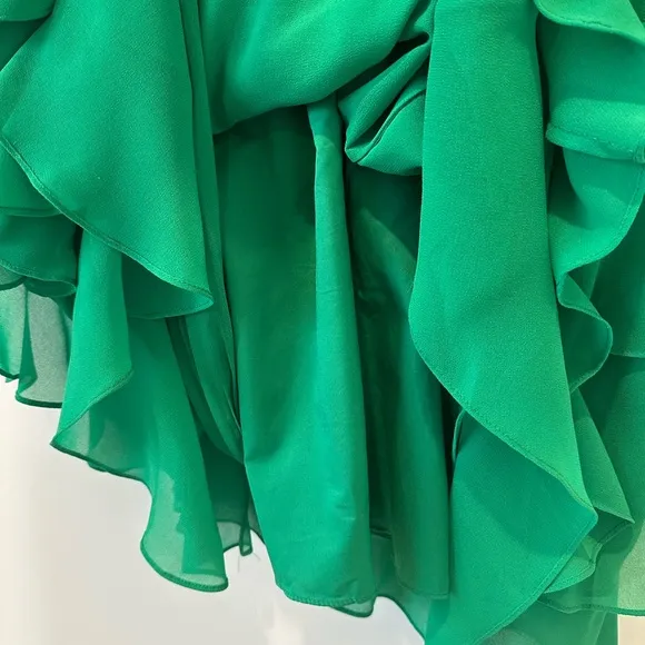 Badgley Mischka Mother of the Bride Groom Wedding Guest Grandma Formal Green 6