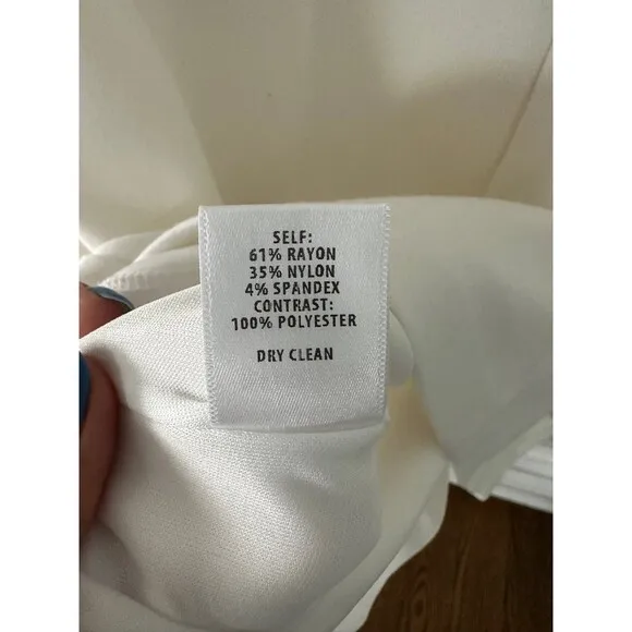 Baily 44 White Cut Out Mini Dress Size Small