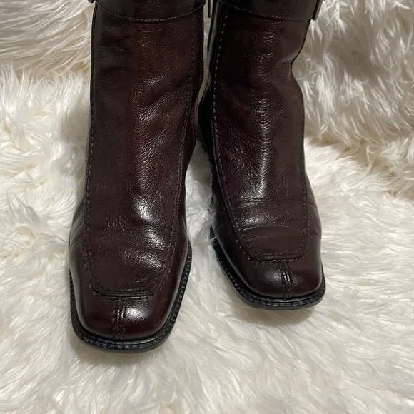 Bally brown Corian Ankle Boots size 37 made in Italy