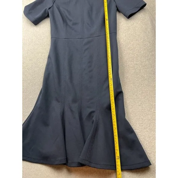 Banana Republic High Waist Dress Womens 0 Minimalist Simple Office Career