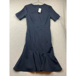 Banana Republic High Waist Dress Womens 0 Minimalist Simple Office Career