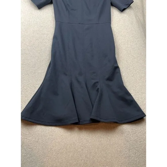 Banana Republic High Waist Dress Womens 0 Minimalist Simple Office Career