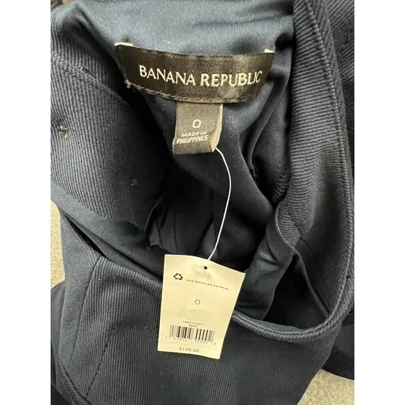 Banana Republic High Waist Dress Womens 0 Minimalist Simple Office Career