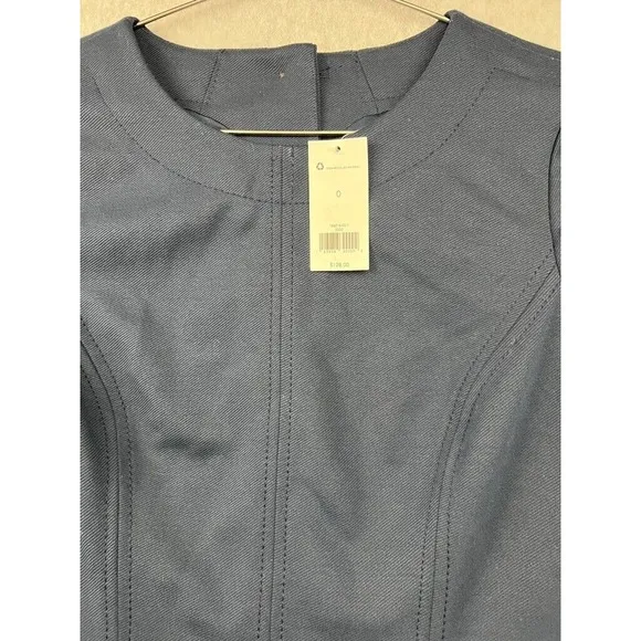 Banana Republic High Waist Dress Womens 0 Minimalist Simple Office Career