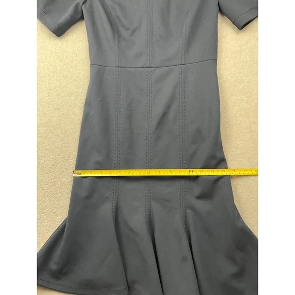 Banana Republic High Waist Dress Womens 0 Minimalist Simple Office Career