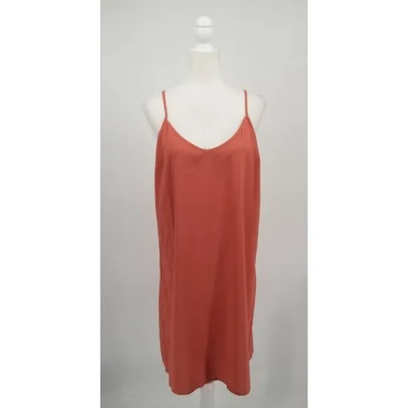 Banana Republic Sheer Long Sleeve Dress Chic Minimalist LP LARGE PETITE NWT
