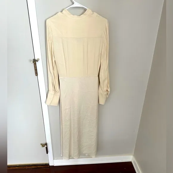 Banana Republic Susana Midi Dress Size 2 minimalist classic