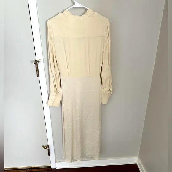 Banana Republic Susana Midi Dress Size 2 minimalist classic