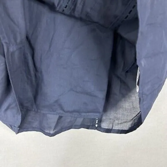 Banana Republic Womens Shirt Dress XXS Blue Minimalist Office Work Preppy 2024