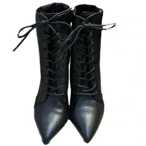 BAR MATHIA WOMENS FAUX LEATHER BOOTIES ANKLE