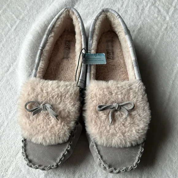 Barbour Darcie Faux Fur Lined Women’s Slipper