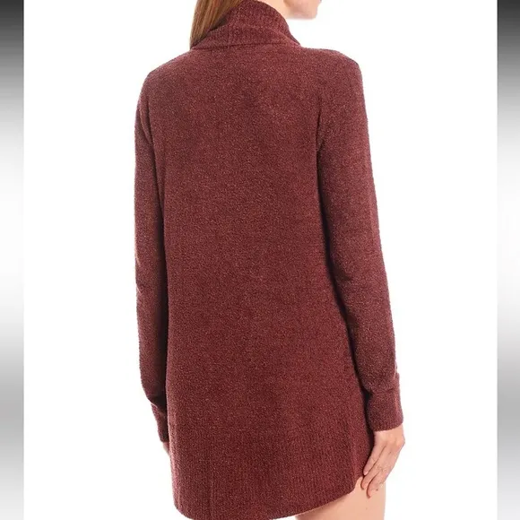 Barefoot Dreams Rust CozyChic Lite Cardi, NWOT