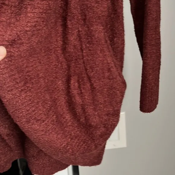 Barefoot Dreams Rust CozyChic Lite Cardi, NWOT