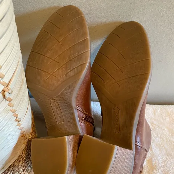 Baretraps Brown Leather Ankle Boots