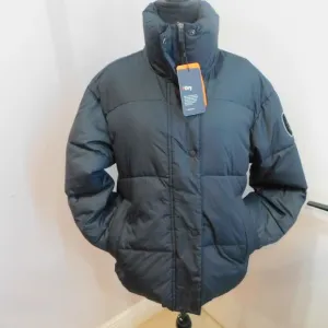 Bass Outdoor Women's Discovery Full Zip Puffer Winter Jacket Black New Small