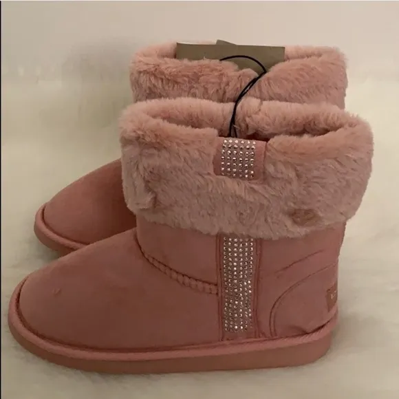 Bebe Faux Fur Lined Winter Boots