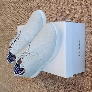 BEN SHERMAN lt. gray Presley Oxford sneakers shoes.  New in box. Size men's 8.