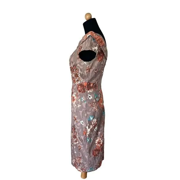 BGL GORGEOUS FLORAL DRESS US SIZE 6, EURO SIZE 38