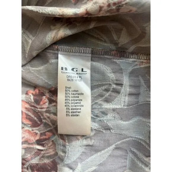 BGL GORGEOUS FLORAL DRESS US SIZE 6, EURO SIZE 38