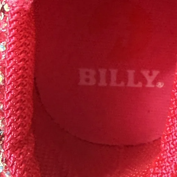 Billy Classic DJR High II Shoes 3 Fuchsia Snake Pink Lace &amp; Easy Zipper NIB