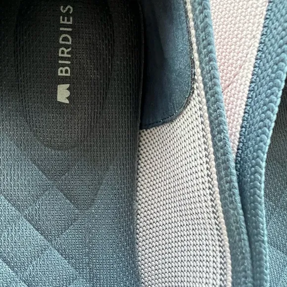 Birdies Pink and Gray Flats