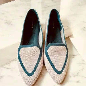 Birdies Pink and Gray Flats