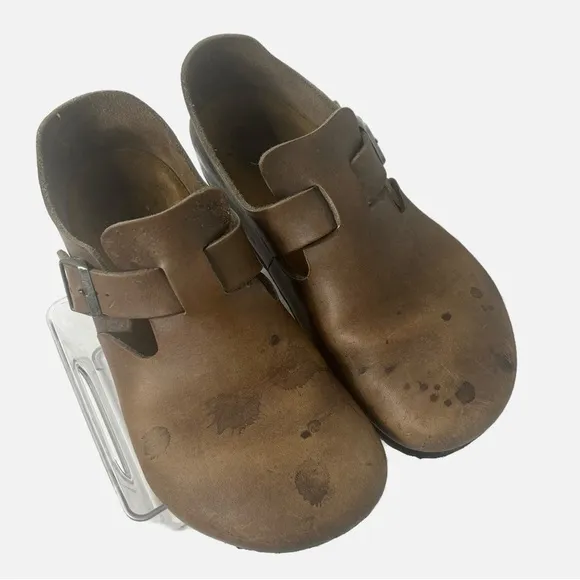 Birkenstock Men’s Oiled Nubuck Leather Sandals EU 40 Grunge Hippie