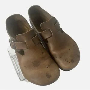 Birkenstock Men’s Oiled Nubuck Leather Sandals EU 40 Grunge Hippie