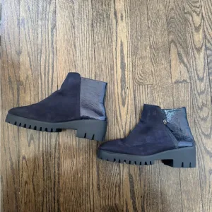 Black Ankle 24hr Boots Size 40