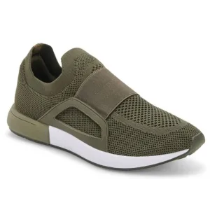 Blondo Mens Sneakers Size 9 Olive Green Knit Waterproof Athletic NEW