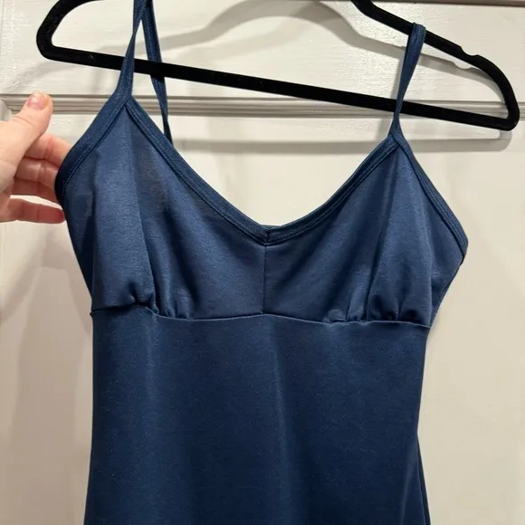 BodyFrock shapewear navy blue lace midi dress self portrait 6 wedding guest