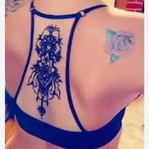 Boho minimalist racerback Floral bralette