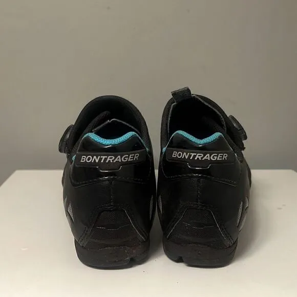 Bontrager Igneo Women's Black Blue Outdoor Cycling Athletic Shoes Size 11.5